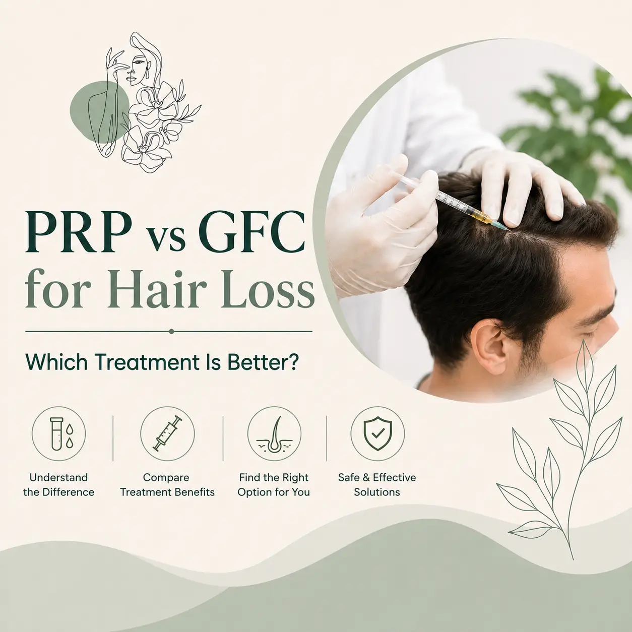PRP vs GFC for Hair Loss Which Treatment Is Better Square