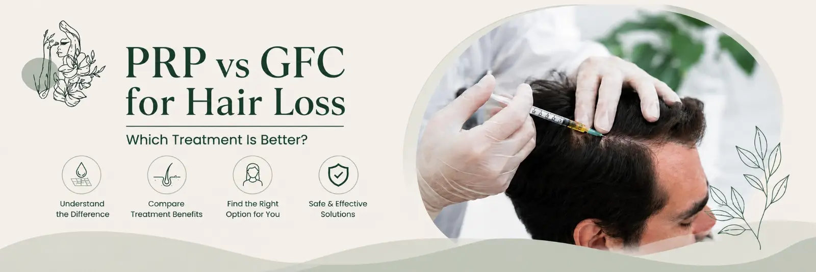 PRP vs GFC for Hair Loss